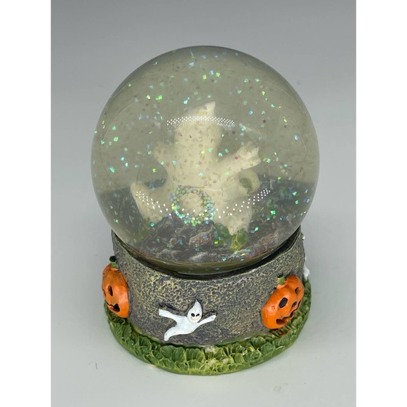 Pre-owned EUC Greenbrier Small Halloween Glitter Snow Globe Ghosts & pumpkins - Picture 6 of 8